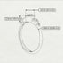Bezel Symmetrical Diamond Ring - Ivy No. 2